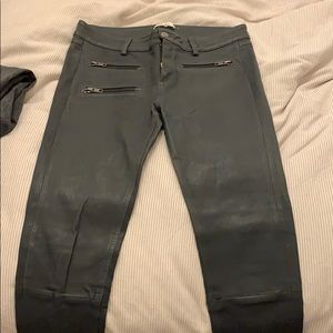 Parker leather pants